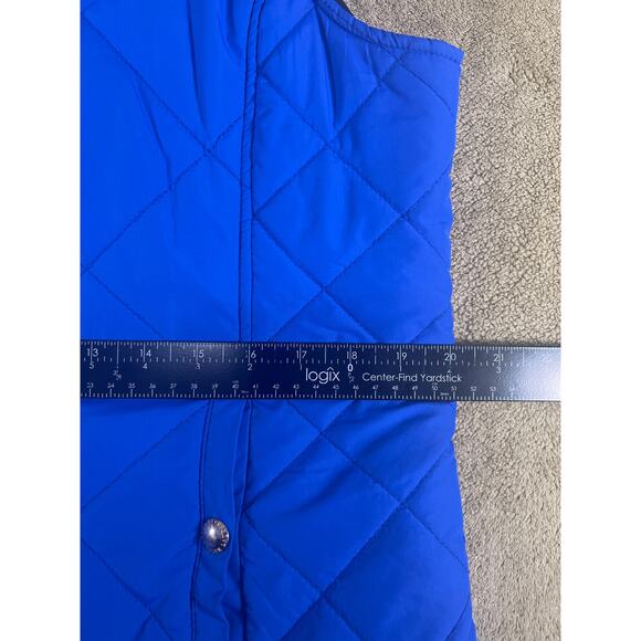 Lauren Ralph Lauren Women's Lightweight Quilted Vest in Royal Blue, Size L - Picture 5 of 11